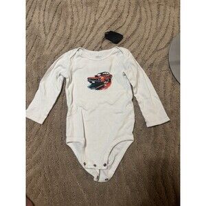 Funny 24 Month Baby Long Sleeve Hotrod Onesie Gerber Unisex Snap Button